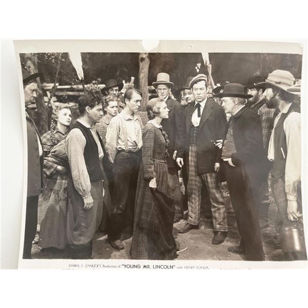 Young Mr. Lincoln1939 vintage movie photo
