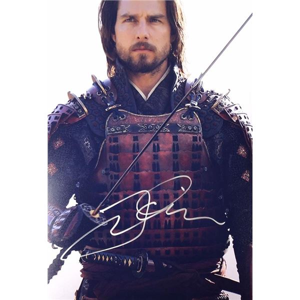 The Last Samurai Tom Cruise facsimile signed movie photo