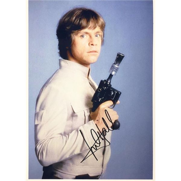 Star Wars Mark Hamill facsimile Signed Photo