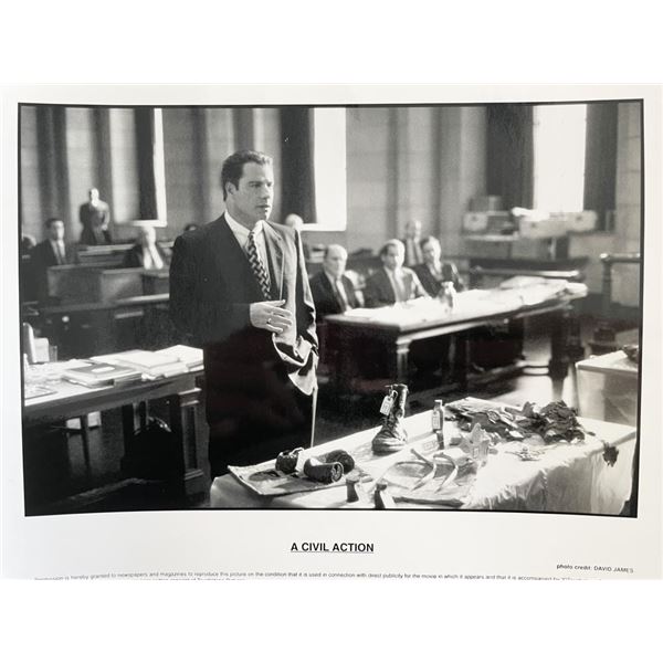 A Civil Action John Travolta unsigned movie photo