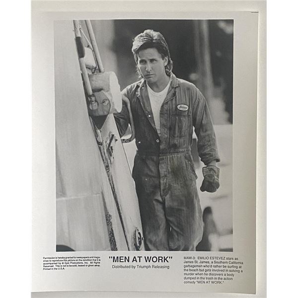 Men At Work Emilio Estevez movie photo