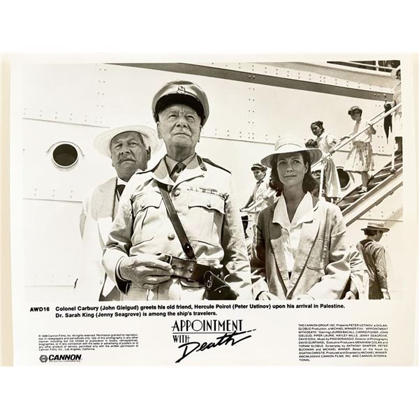 Appointment with Death original 1988 vintage movie photo