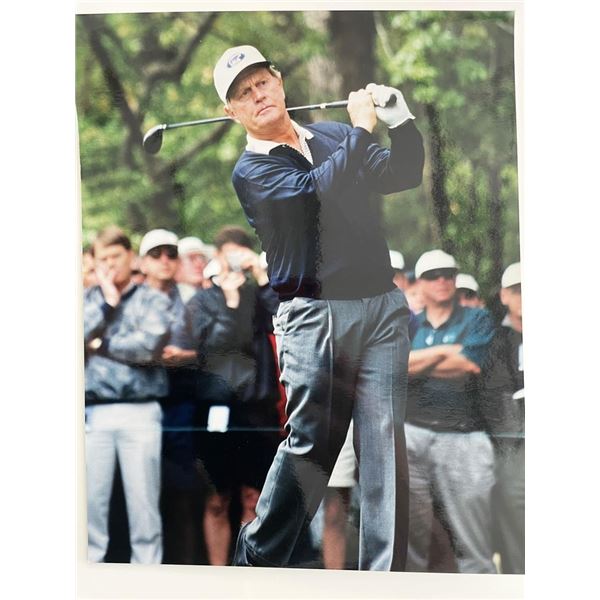Jack Nicklaus unsigned photo