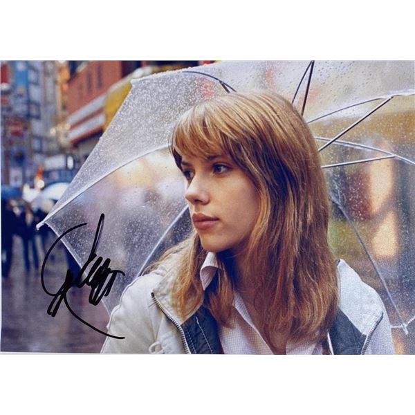 Lost In Translation Scarlett Johansson facsimile signedphoto