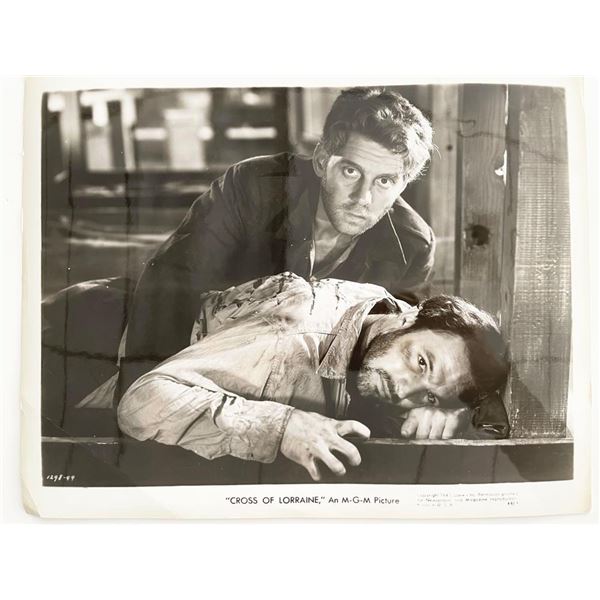 Cross of Lorraine original 1944 vintage movie photo