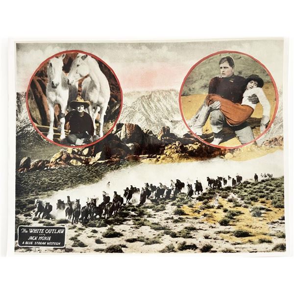 The White Outlaw original vintage lobby card
