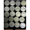 Image 2 : 20 Assorted Jefferson 35% Silver War Nickels