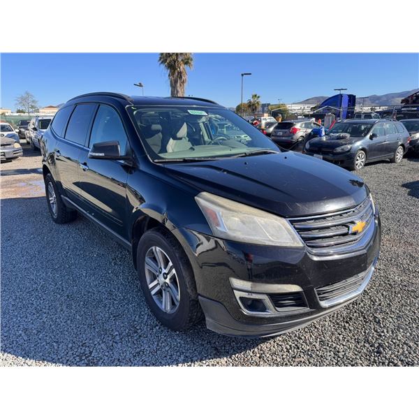 CHEVROLET TRAVERSE LT 2016 T-15 DAYS