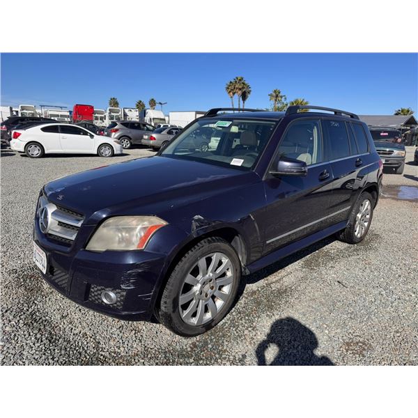 MERCEDES BENZ GLK CLASS 2010 T