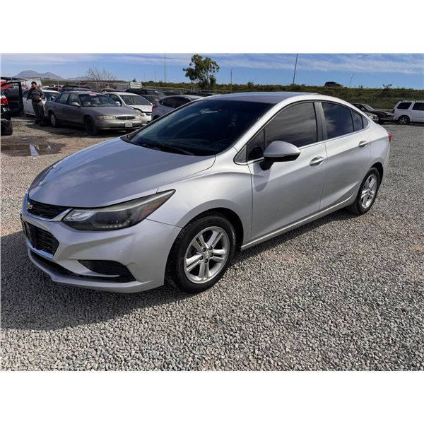 CHEVROLET CRUZE 2017 T-15 DAYS
