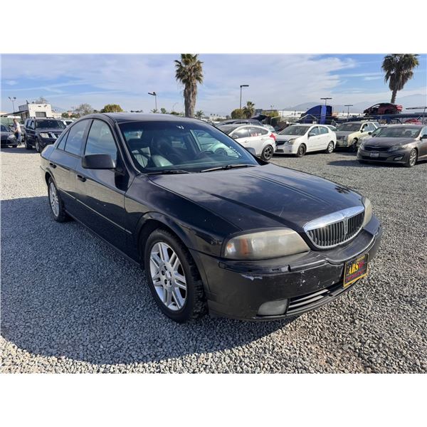 LINCOLN LS 2005 APP  DUP/T-DON