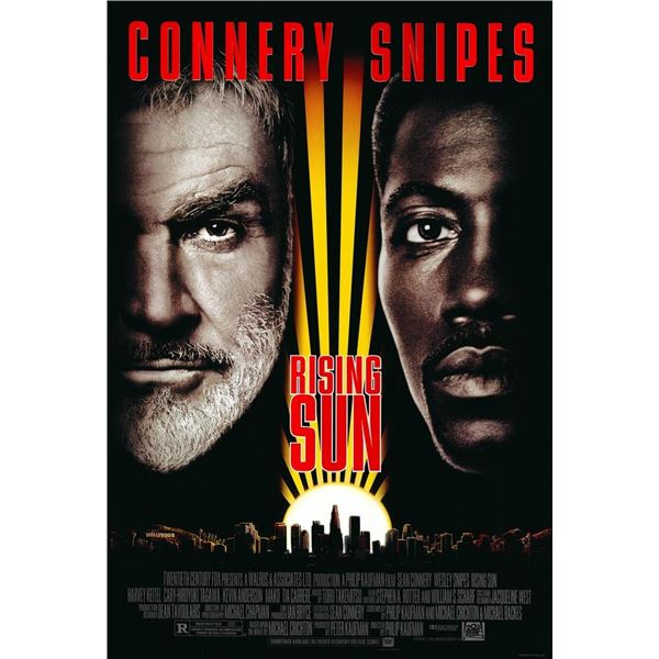 Rising Sun 1993 original double-sided movie poster
