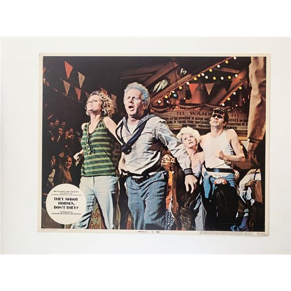 They Shoot Horses, Don't They? original 1970 vintage lobby card