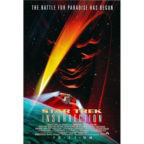 Star Trek: Insurrection  1998 original movie poster