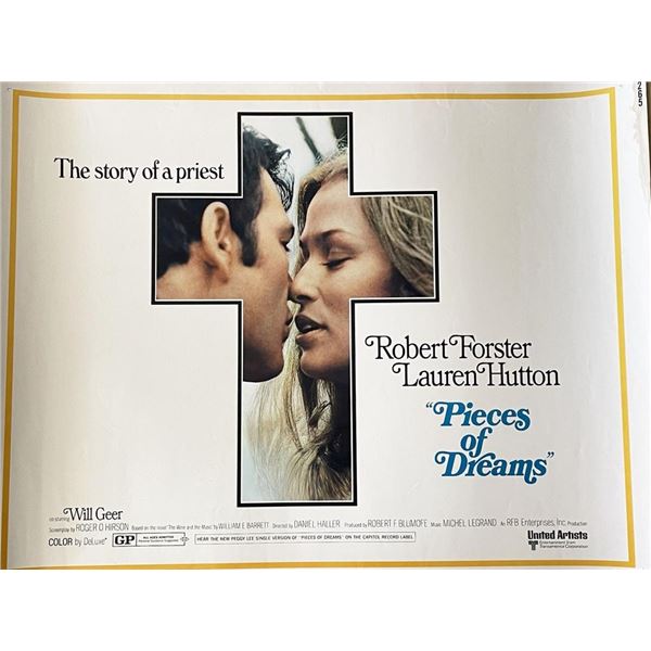 Pieces of Dreams 1970 vintage movie poster
