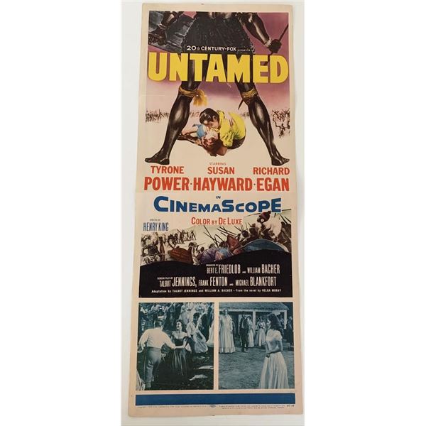 Untamed vintage movie poster