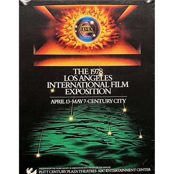 Film X Los Angeles International Film Exposition 1978 original poster