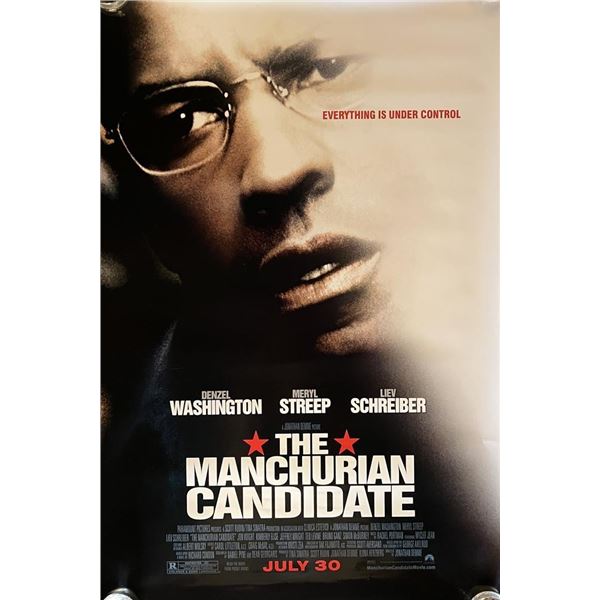 The Manchurian Candidate 2004 original movie poster