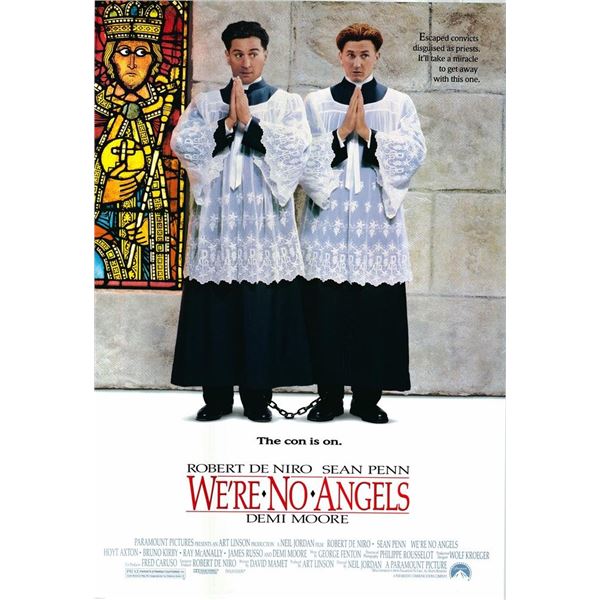 We're No Angels  1989 original vintage movie poster