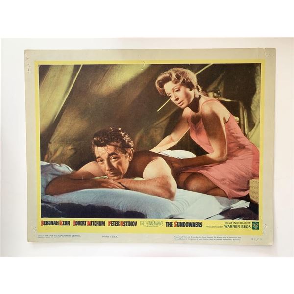 The Sundowners  original 1961 vintage lobby card