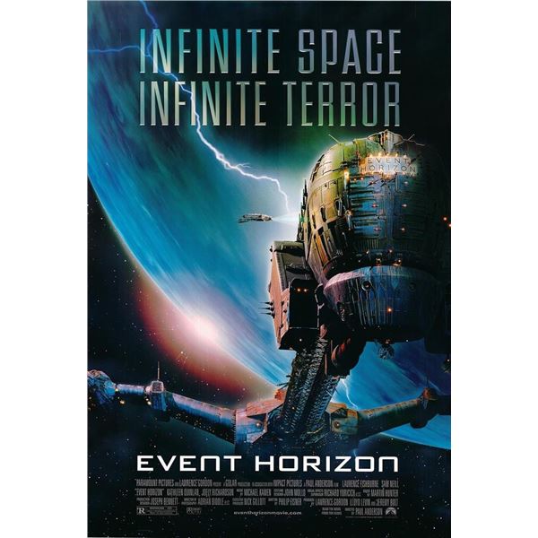 Event Horizon 1997 original one sheet movie poster