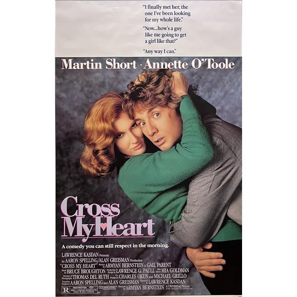 Cross My Heart 1987 original movie poster