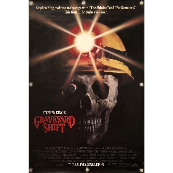 Graveyard Shift 1990 Original Movie Poster
