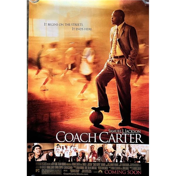 Coach Carter 2006 original movie poster