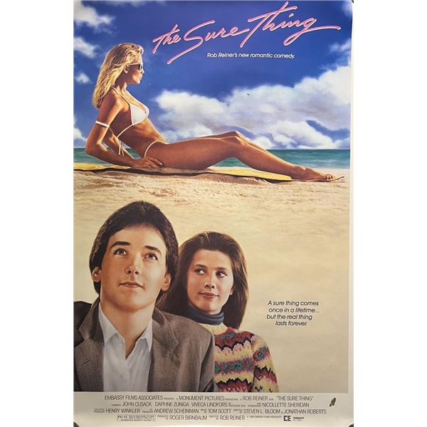 The Sure Thing 1985 original movie poster