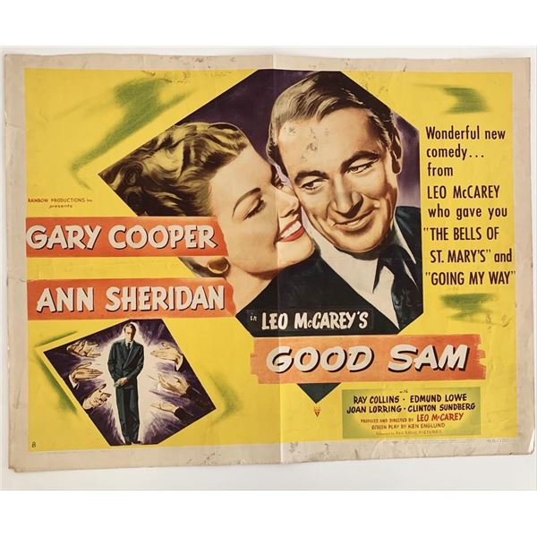 Good Sam 1948 vintage movie poster