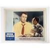 Image 1 : Seven Thieves original 1959 vintage lobby card