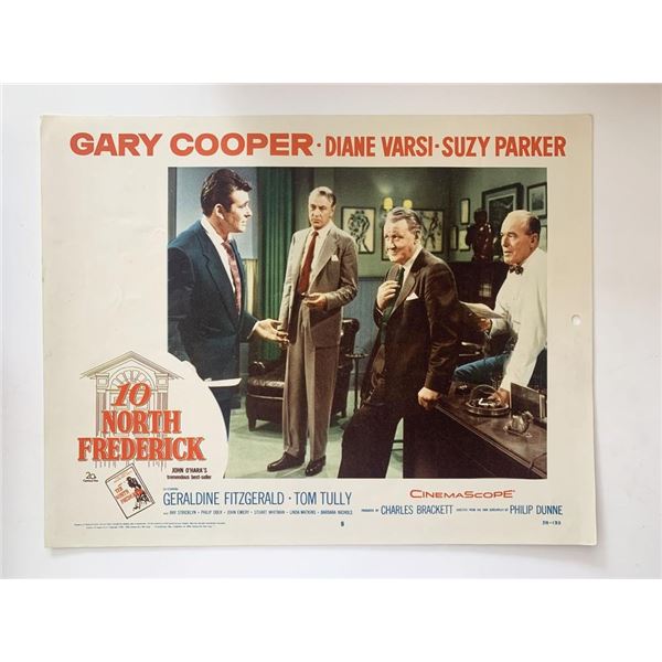 10 North Frederick 1958 vintage lobby card