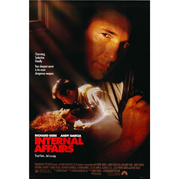 Internal Affairs 1989 original vintage movie poster