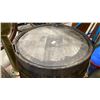 Image 2 : ANTIQUE SOLID OAK WINE CURING BARREL