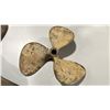 Image 2 : 2 ANTIQUE 3 BLADE SHIP PROPELLERS