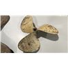 Image 3 : 2 ANTIQUE 3 BLADE SHIP PROPELLERS