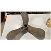 Image 5 : 2 ANTIQUE 3 BLADE SHIP PROPELLERS