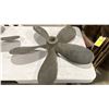 Image 4 : 2 ANTIQUE 5 BLADE SHIP PROPELLERS