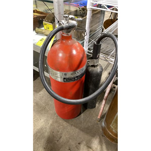 CASCO VINTAGE CO2 FIRE EXTINGUISHER