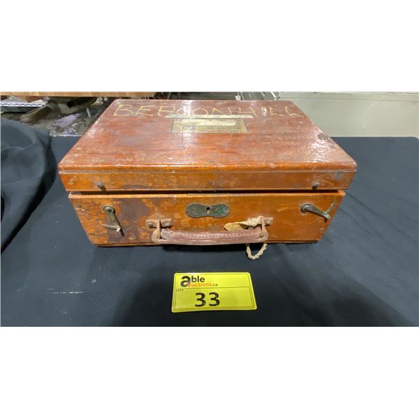 DOBBIE-MCINNES ANTIQUE MECHANICAL ENGINE INDICATOR