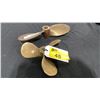 Image 1 : 2 BRASS VINTAGE SMALL BOAT PROPELLERS