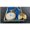 Image 5 : BIRKS ANTIQUE POCKET WATCH WITH CHAIN & LUFFT COMPENS POCKET BAROMETER ALTIMETER
