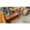 Image 4 : CONVERTED BOWSPRIT VINTAGE WOOD GRID TABLE, APPROX 10' 7"L X 2'D X 2' 10"H