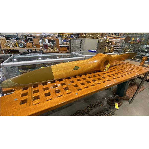 SENSENICH BROS 43K15131-A, 86" 1940S VINTAGE WOODEN PROPELLER DESIGNED FOR WWII-ERA AIRCRAFT