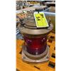 Image 1 : VINTAGE RED LENSED STARBOARD MARITIME ELECTRIC SHIP LANTERN