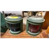 Image 1 : PAIR OF VINTAGE PERKO MARINE NAVIGATION LIGHTS