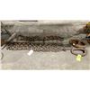 Image 1 : LARGE VINTAGE MARINE CHAINS, SWIVEL HOOKS & WEIGHTS