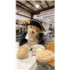 Image 6 : VINTAGE AER-O-BOUY THUMPER "LADYSMITH B.C." LIFE RING, WOODEN ANTIQUE RUDDER & CAPTAIN TEDDY BEAR