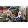Image 2 : VINTAGE "HMCS YUKON" LIFE RING & DOG STUFFED ANIMAL