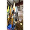 Image 4 : PIGMY 17.6' COHO WOODEN SEA KAYAK WITH KAYAK PADDLE & ASSORTED GEAR